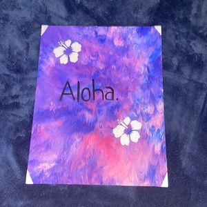 Handmade Aloha Painting